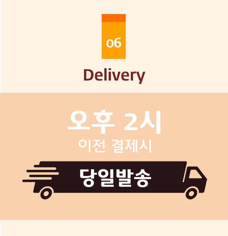 몸통 박스와 내부 포장 상태가 나란히 보여지는 투명 샐러드용기 배송 구성 예시